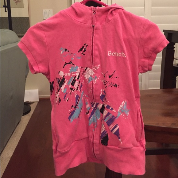 Bench hoodie sweatshirt with short sleeves - Picture 1 of 6