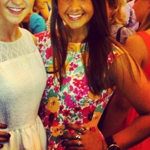 FINAL SALE‼️Zara floral A line dress