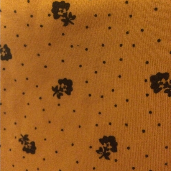 Forever 21 Mustard Orange Floral Dress - Picture 4 of 5