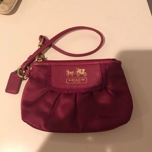 Pick coach wristlet