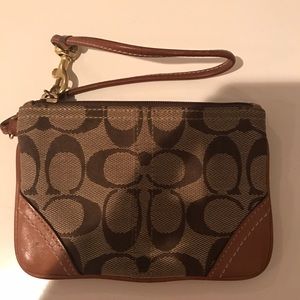 Coach wristlet