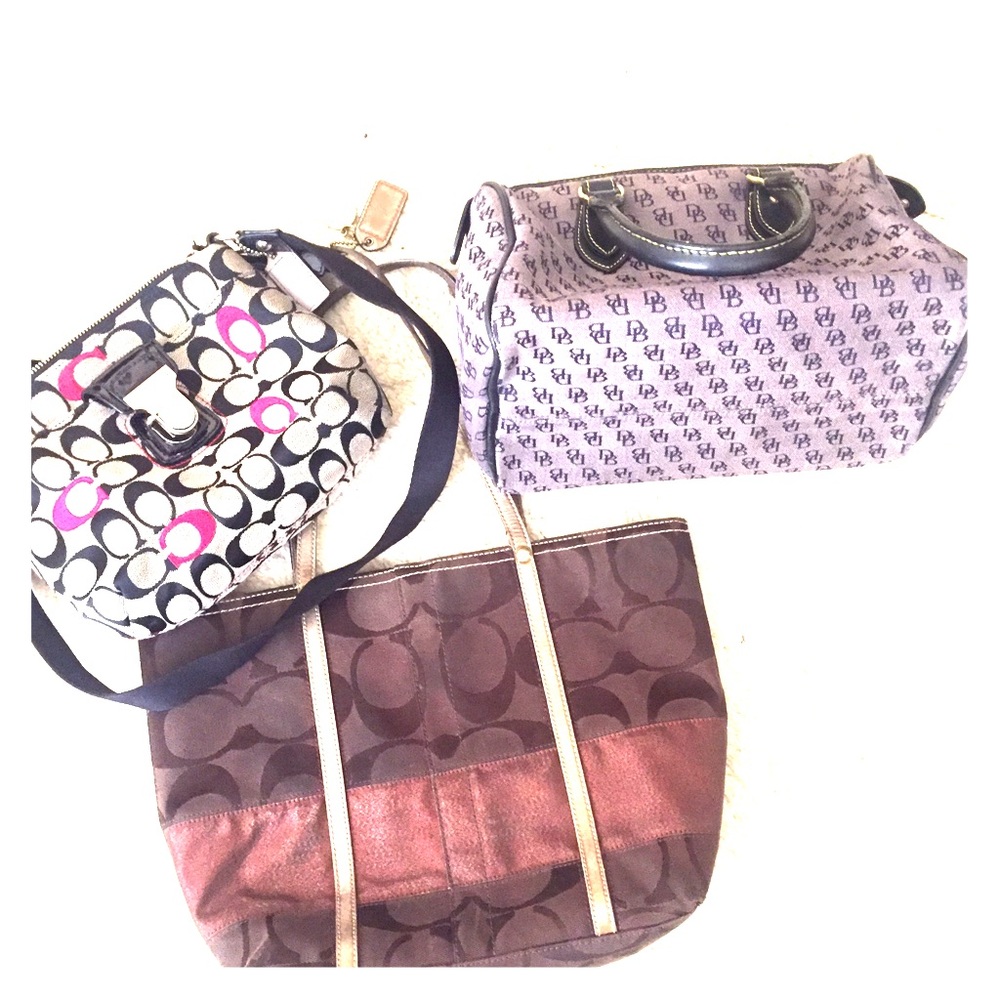 3 Authentic Designer bags for sale
