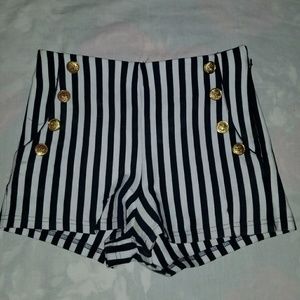 Sailor High Waisted Shorts