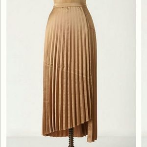 Anthropologie accordion cutout skirt sz 4