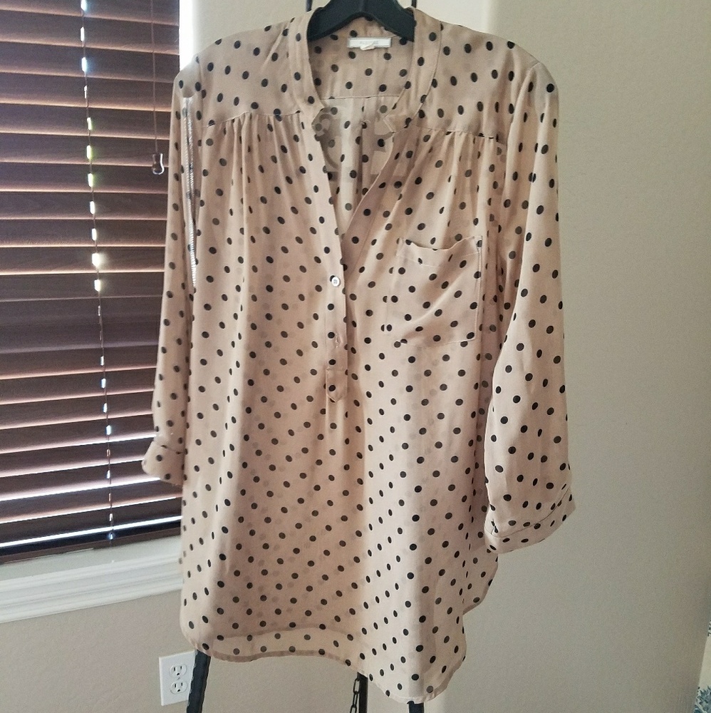 Loose Fit polka dot blouse - Casual Blouse