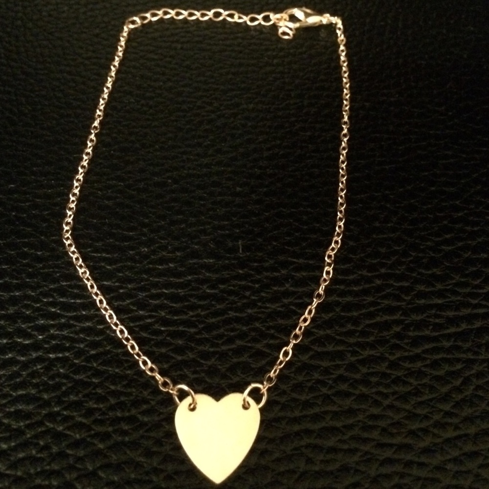 🆕 Dainty Gold Toned Heart Anklet!!!