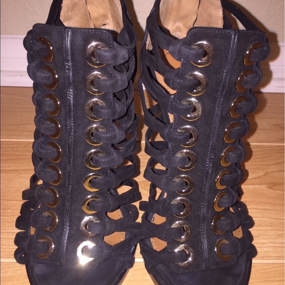 Givenchy Caged Gladiator Sandals High Heels