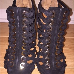 Givenchy Caged Gladiator Sandals High Heels