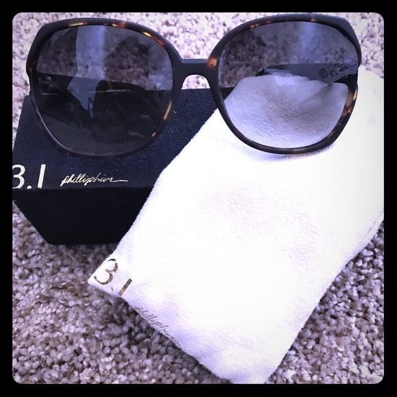 Tortoise, Brown Philip Lim sunglasses - NWOT main image 4