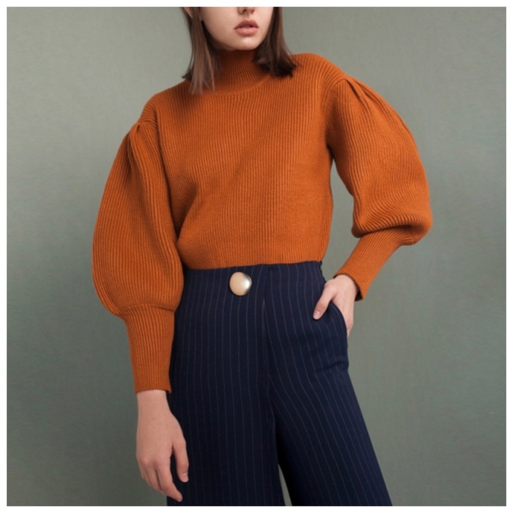 Puff Sleeve Sweater - Picture 3 of 4