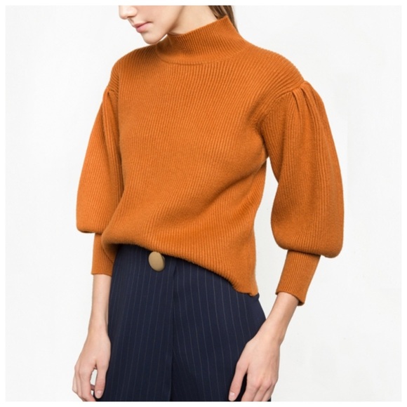 Puff Sleeve Sweater - Picture 2 of 4