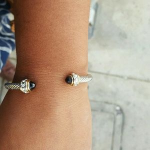 BLACK Cable bracelet MD