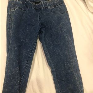 Forever 21 Denim Leggings