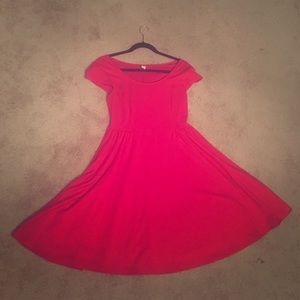 Red cotton Old Navy dress