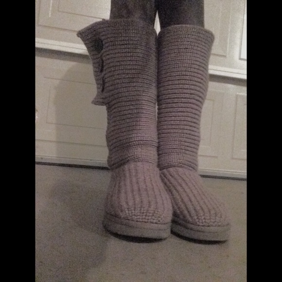 UGG Australia Classic Cardy II Knit Boot - Picture 2 of 3