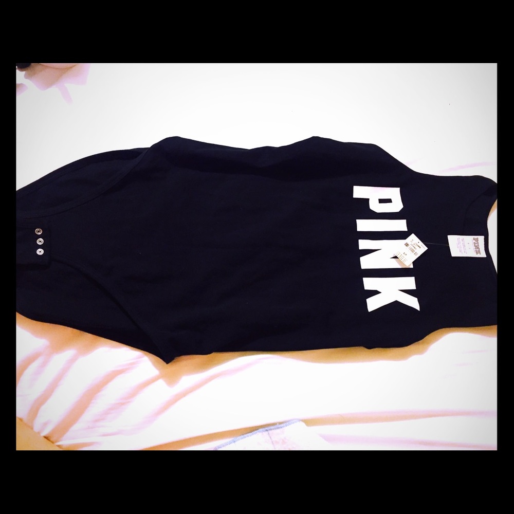 VS Pink Bodysuit-new never worn with tags!