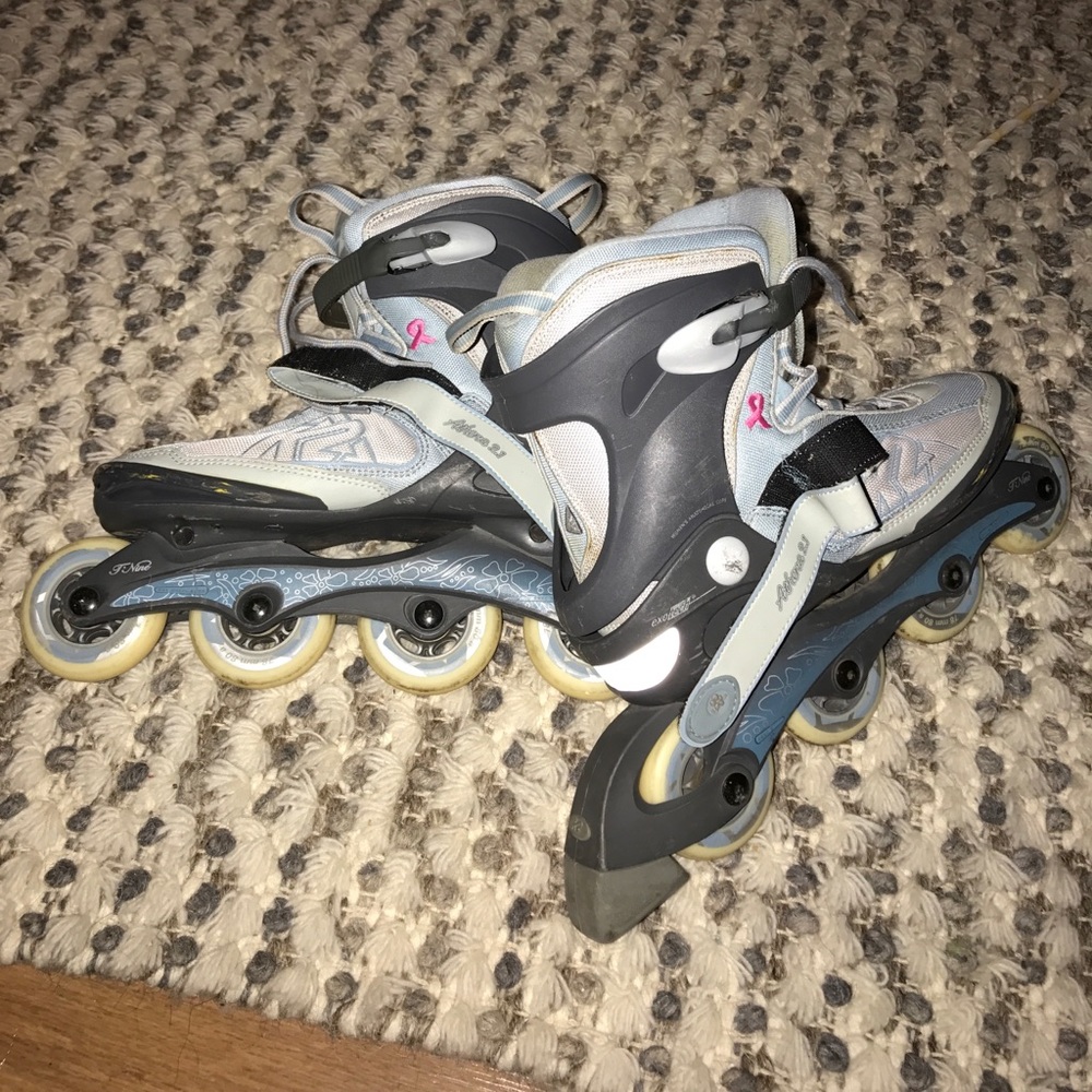 In Line Roller Skates | Breast Cancer Awareness