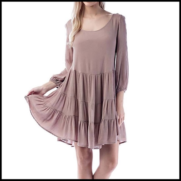 Back Lace-up Dress - Picture 2 of 8