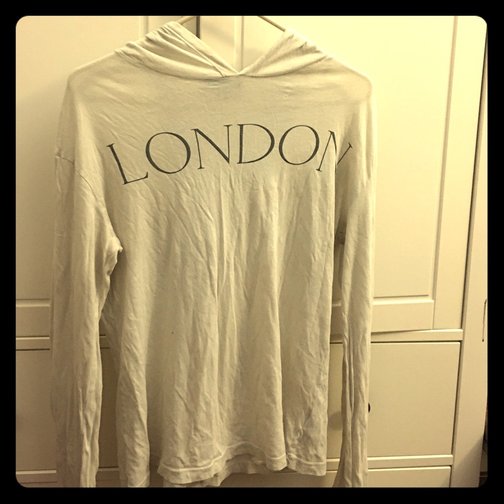 Wildfox London Hoodie Long Sleeved T Shirt