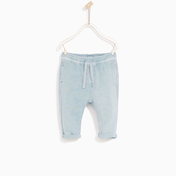 Zara basic linen trousers - Picture 2 of 5