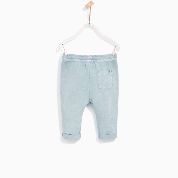 Zara basic linen trousers - Picture 3 of 5