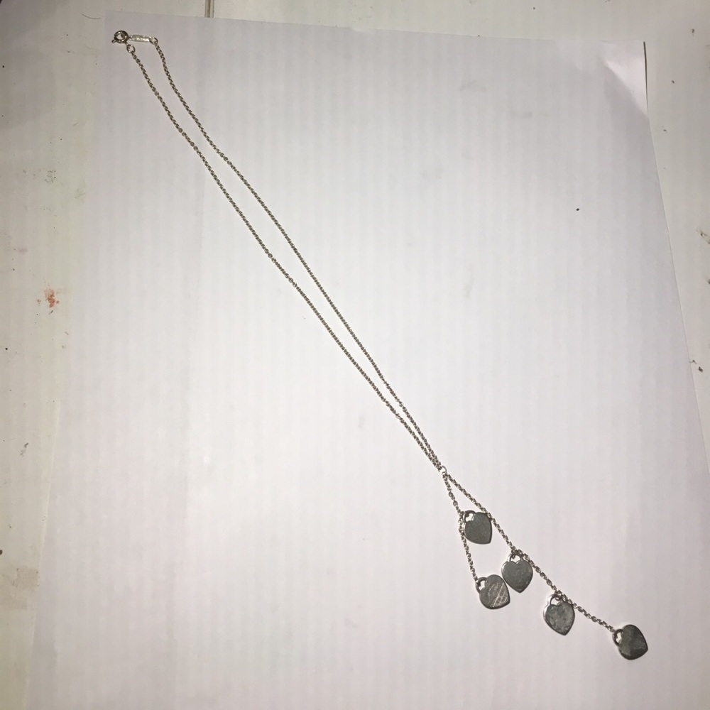 Dangling heart Tiffany & Co. necklace
