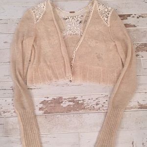 Free People cropped cardigan