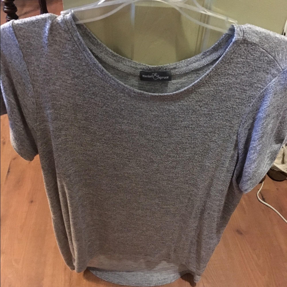 Market and spruce stitch fix Sam high low tee