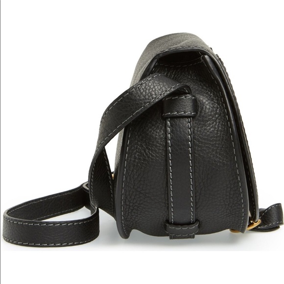 Chloe Mini Marcie Leather Crossbody Bag - Picture 2 of 8