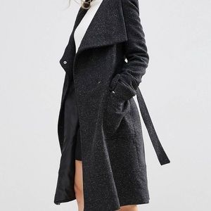 wool blend coat