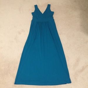Fighting Eel Maxi Dress - Teal
