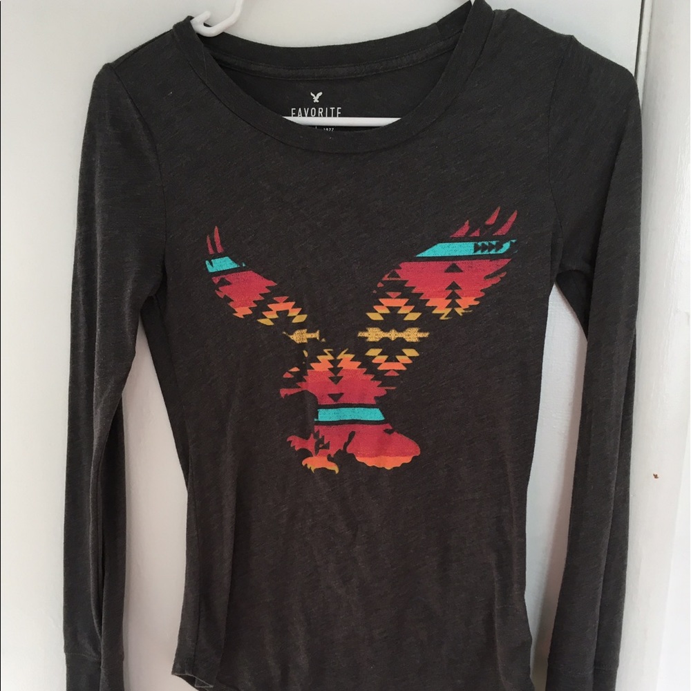 Long sleeve American Eagle shirt
