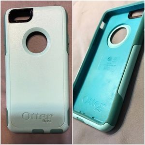 iPhone 6 blue / light blue commuter Otterbox