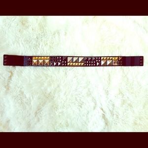 Studded BCBG belt