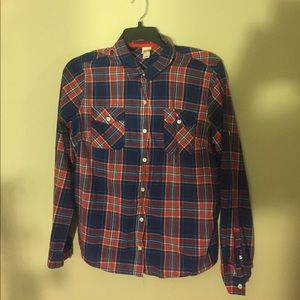 Flannel button down shirt