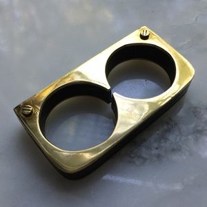 Vitaly Venner Two-Ring - Brass - Unisex 11.5/12.5