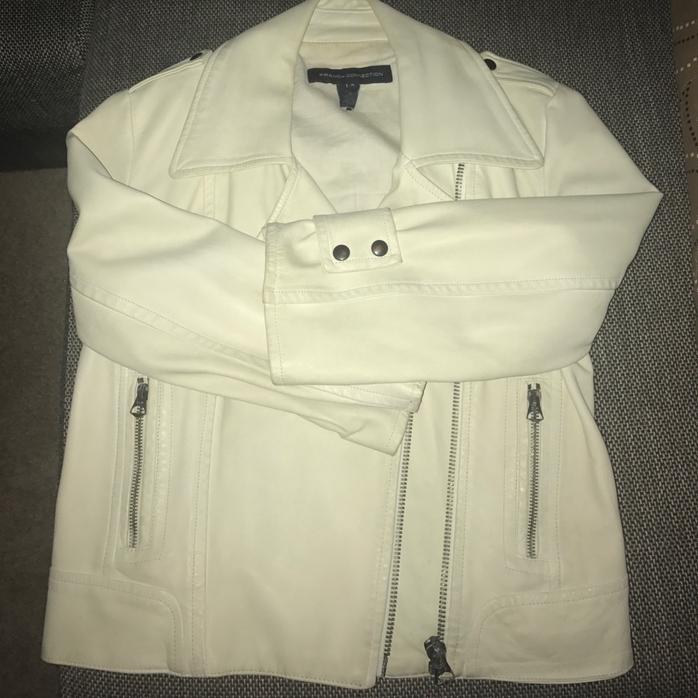 French Connection Leather Jacket