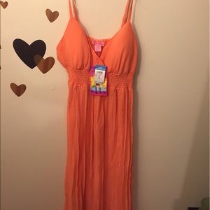 Coral Maxi Dress