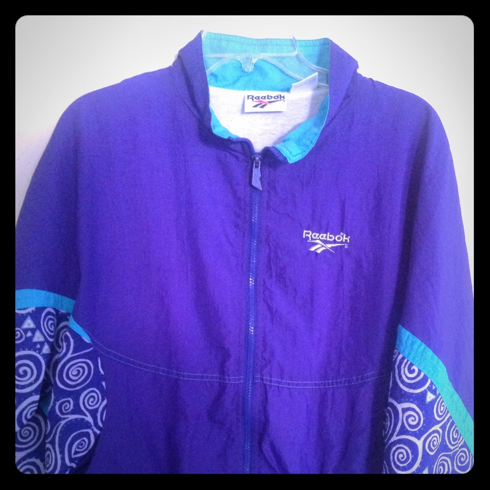 Vintage 80s Reebok Windbreaker