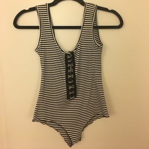 LF Striped Bodysuit! Size small