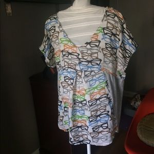 Porridge women's top from Anthropologie SZ Med