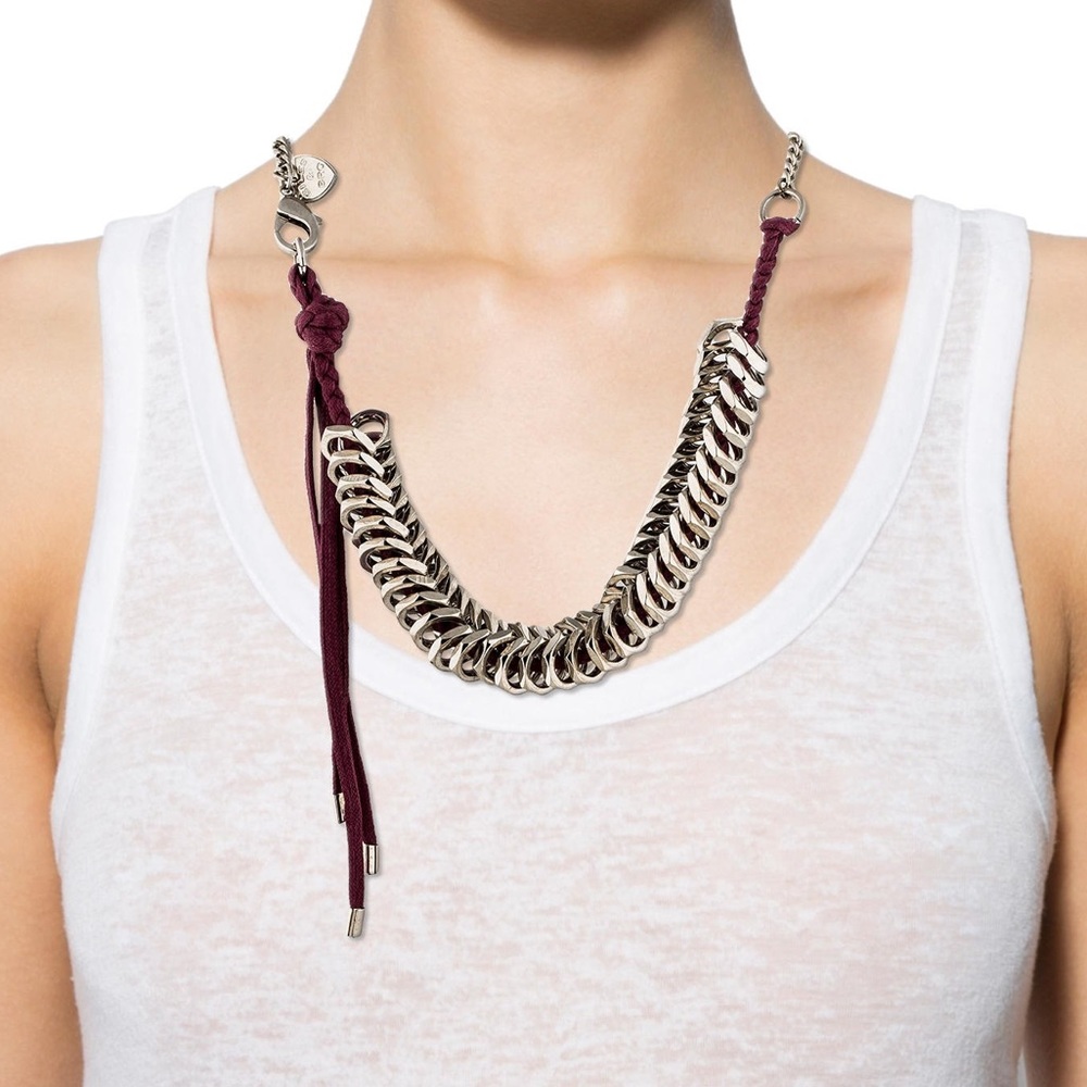 Giles and Brother Braided Hex Necklace