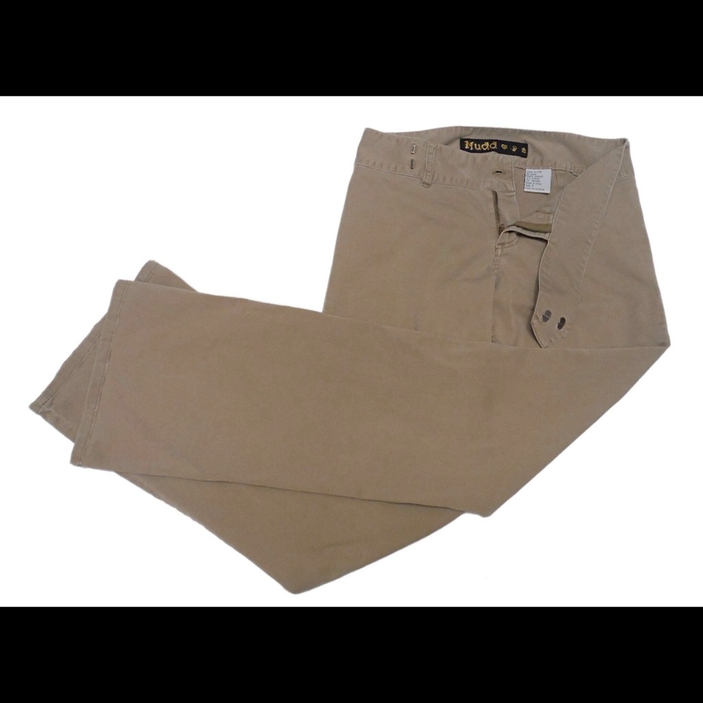 Kaki pants low rise.