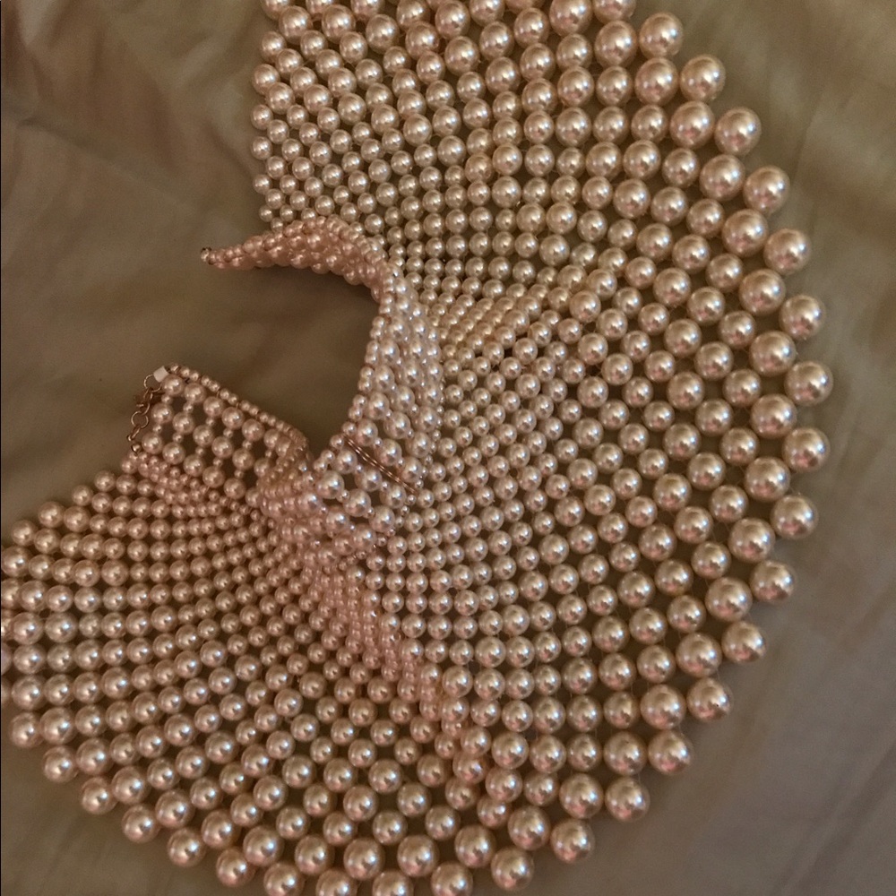 Pearl Collared Necklace
