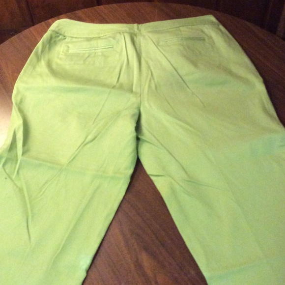 Green Capris - Picture 3 of 4