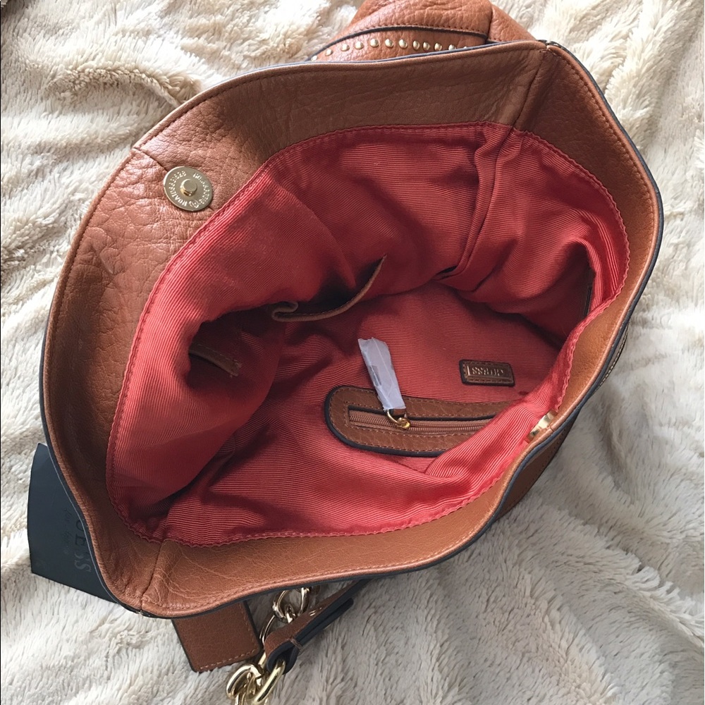 🆕 NWT Brown Leather GUESS purse & wallet set❗️ - Picture 5 of 7