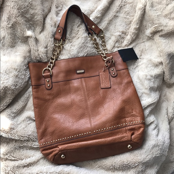 🆕 NWT Brown Leather GUESS purse & wallet set❗️ - Picture 2 of 7