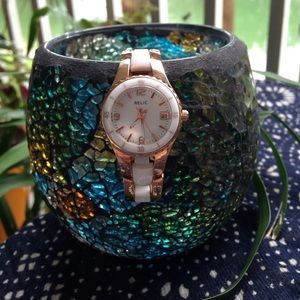 Relic Rose Gold Toned Watch