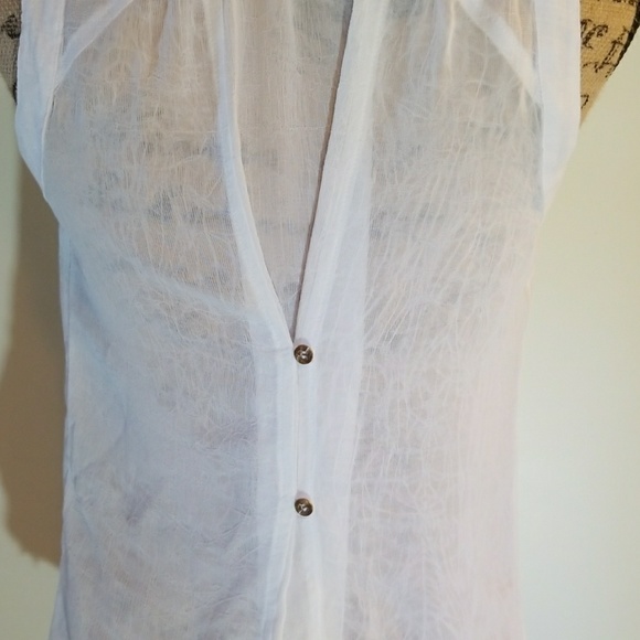 2b bebe white tank blouse - Picture 4 of 5