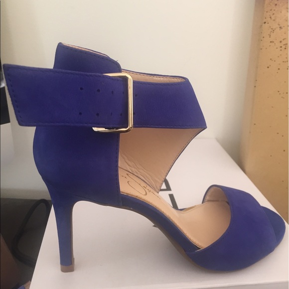 Jessica Simpson Royal Blue Heels - Picture 4 of 6